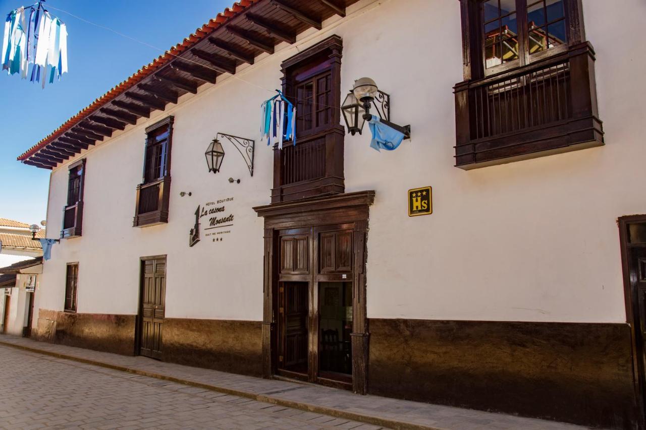 La Casona Monsante Hotel Chachapoyas Exterior foto